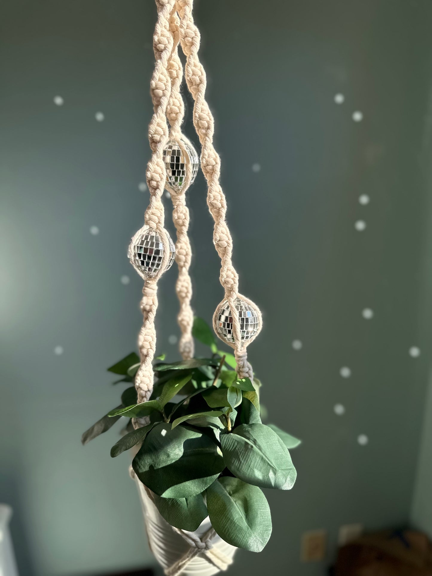 Disco Ball Plant Hanger